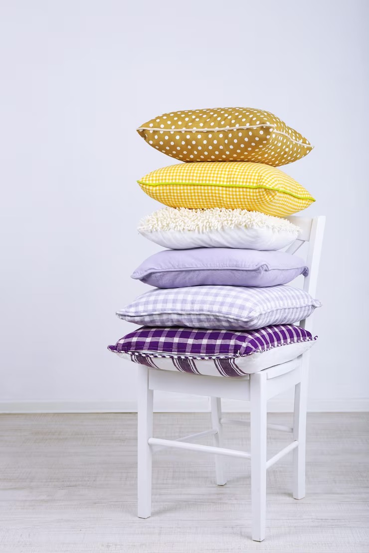 Cushions Covers Bright Pillows Chair Room 3 by Orient Uniforms for customers in Dubai, Abu Dhabi, Sharjah, Ajman and across the UAE